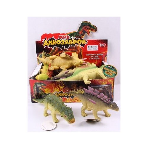 фото Набор животных «мир динозавров - 3» 28х15х9 см shantou gepai