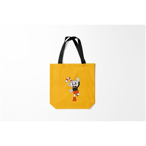 фото Сумка-шоппер / 40х40 см / геймерам / cuphead burnettie