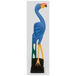 Статуэтка Голубой Фламинго Высота: 50 см Art of Indonesia - изображение