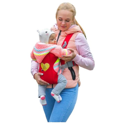 Рюкзак-кенгуру для малыша Моё сердечко, от 3 до 10 кг Крошка Я 4741948 .