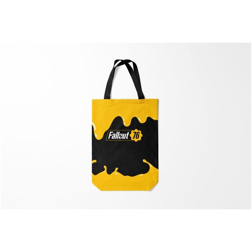 фото Сумка-шоппер / 31х42 см / геймерам / fallout 76. burnettie