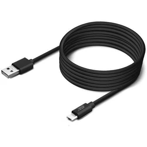 Кабель BORASCO micro USB (m) - USB (m), 2м, 2A, черный [21973] кабель digma micro usb m usb m 2м 2a черный [microusb 2m blk]