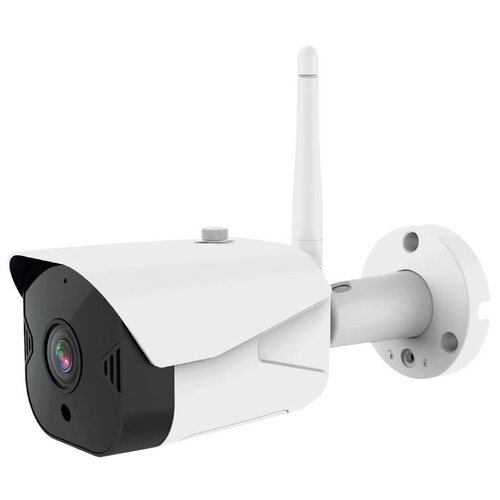 Камера: HIPER Smart camera HIPER IoT Cam CX1/Умная фиксированная Wi-Fi камера для улицы/Wi-Fi/RJ-45/micro-SD до 128Гб/AVCHD 720p/AC 100-250V; DC 5V/1.6A/снаружи помещений/IoT Cam CX1