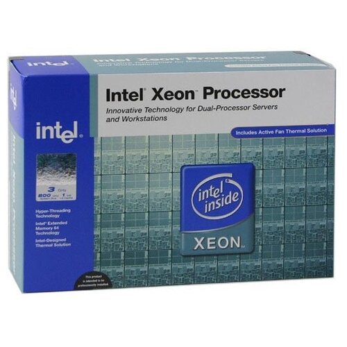 Процессор Intel Xeon 3000MHz Irwindale S604, 1 x 3000 МГц, OEM