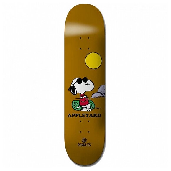 Дека Для Скейтборда Element Peanuts Joe Cool X Appleyard 8.25", Цвет желтый, Размер 8,25