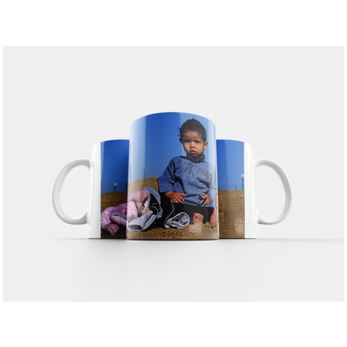 фото Кружка "ребенок, на открытом воздухе, люди" 320 мл lotsprints