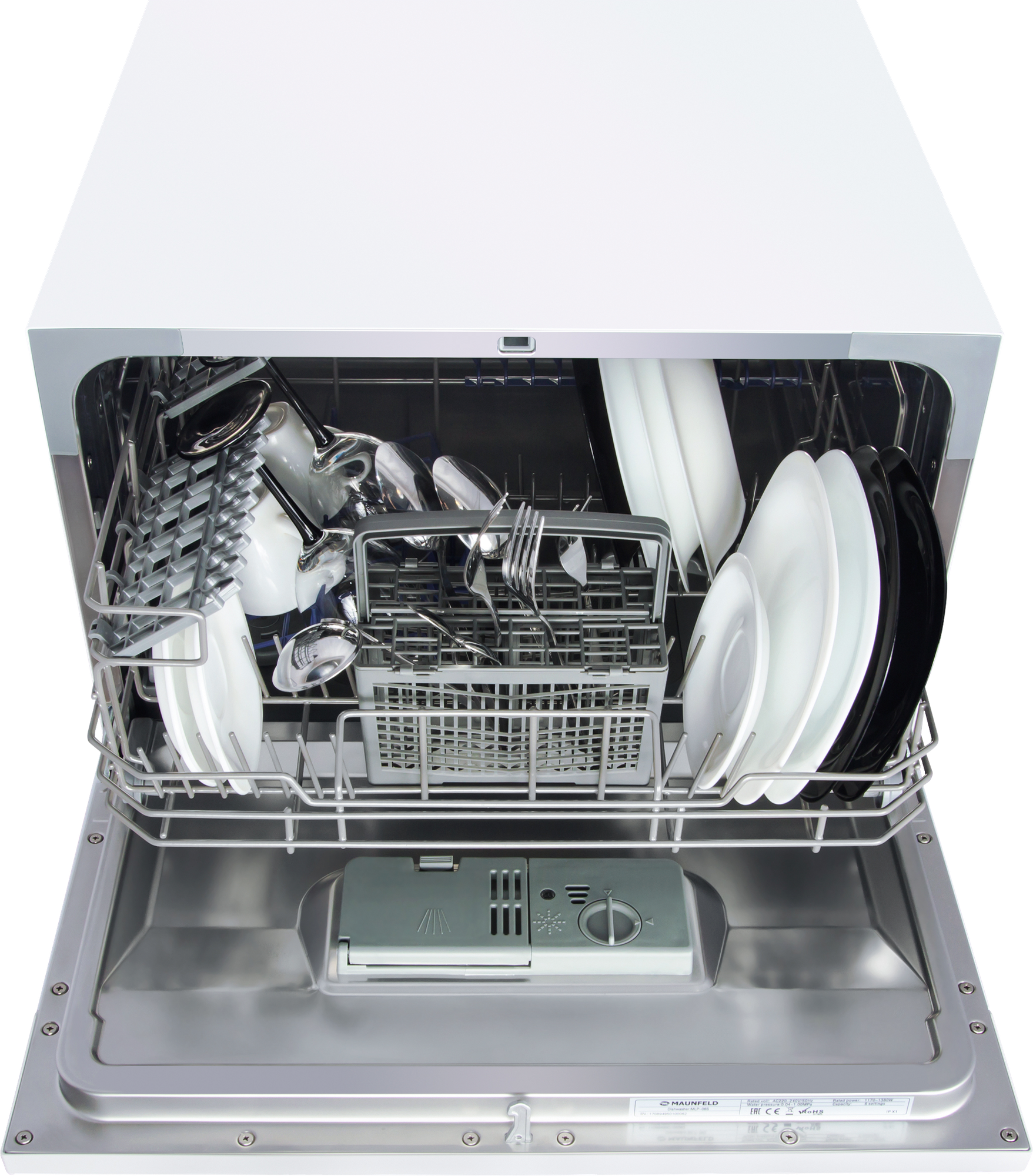 Встраиваемая компактная посудомоечная машина Maunfeld - фото №5