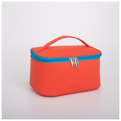 фото Косметичка на молнии, цвет красный recom