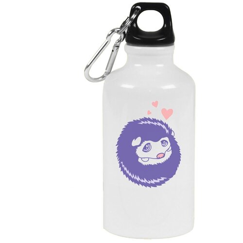 Бутылка с карабином CoolPodarok Животные. Ежик с сердечком бутылка с карабином coolpodarok краски лошадь с сердечком