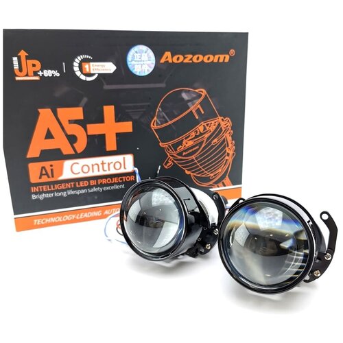 Светодиодные модули Aozoom A5+ 2.5 дюйма 5500K Bi-Led (комплект 2 шт)