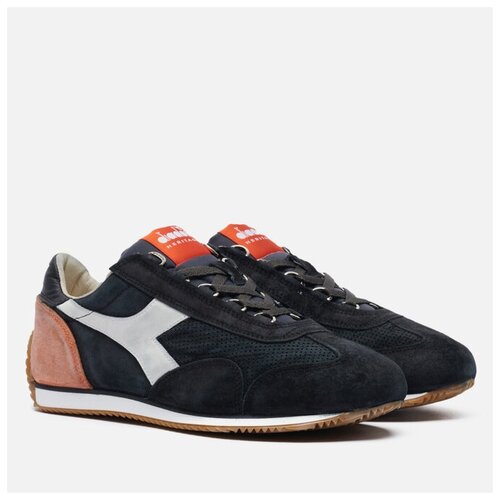 Мужские кроссовки Diadora Equipe Suede Stone Wash чёрный, Размер 40 EU