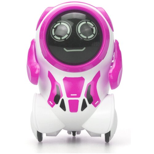 Робот YCOO Neo Pokibot круглый 88529S, белый/розовый робот ycoo neo pokibot квадратный белый голубой