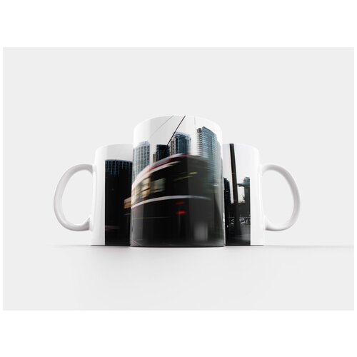 фото Кружка "городской, город, здания" 320 мл lotsprints