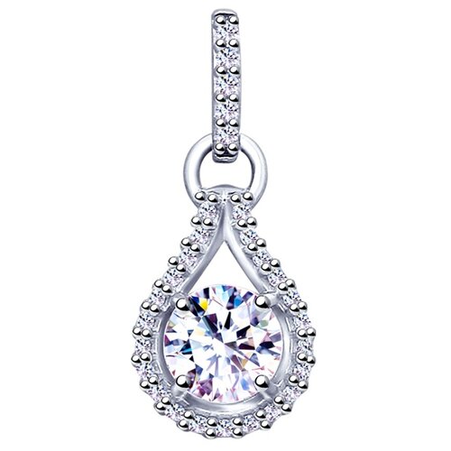 фото Sokolov подвеска из серебра с фианитами 94032151