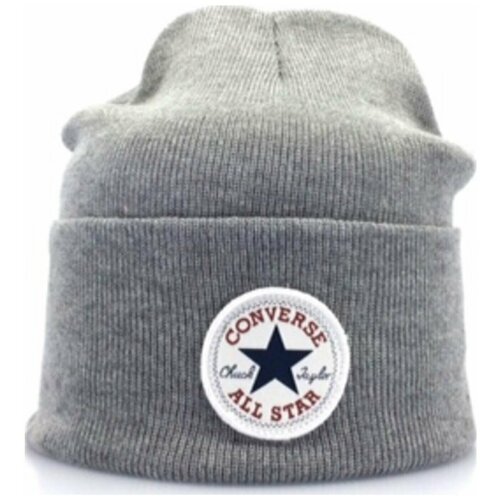 Шапка унисекс Converse Chuck Patch Beanie 10022137035 серая