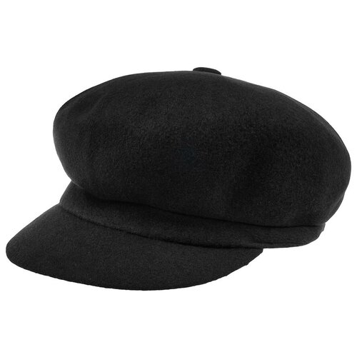 фото Кепка kangol зимняя, шерсть, размер 57, черный