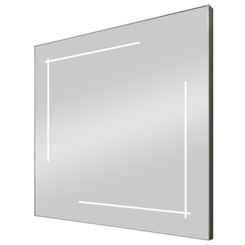 Зеркало AVO 60х60 LED-подсветка, подогрев, BAMBOO 104.6060 алюминий
