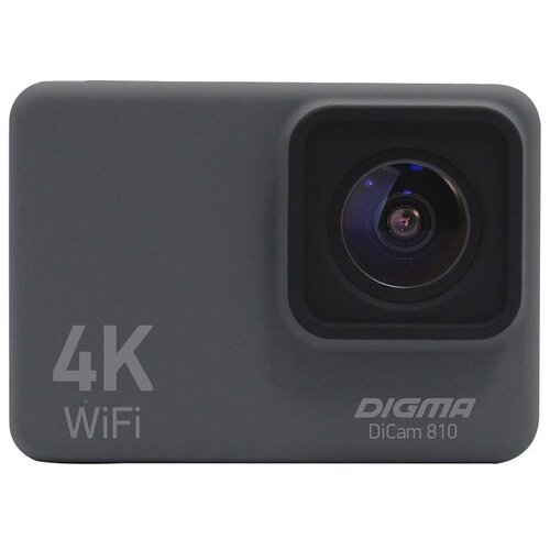 Экшн-камера Digma DiCam 810 Grey