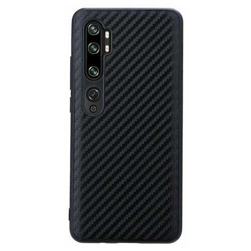 фото Чехол накладка для xiaomi xiaomi mi note 10 / mi note 10 pro / mi cc9 pro, g- case carbon, черная g-case