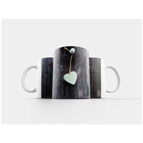 фото Кружка "сердце, украшения, доски" 320 мл lotsprints