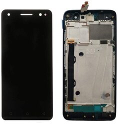 Дисплей для Lenovo Vibe S1 Lite с тачскрином в рамке черный (модуль)
