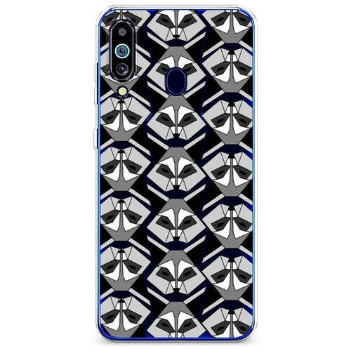фото Силиконовый чехол "еноты фон" на samsung galaxy m40 / самсунг гэлакси м40 case place