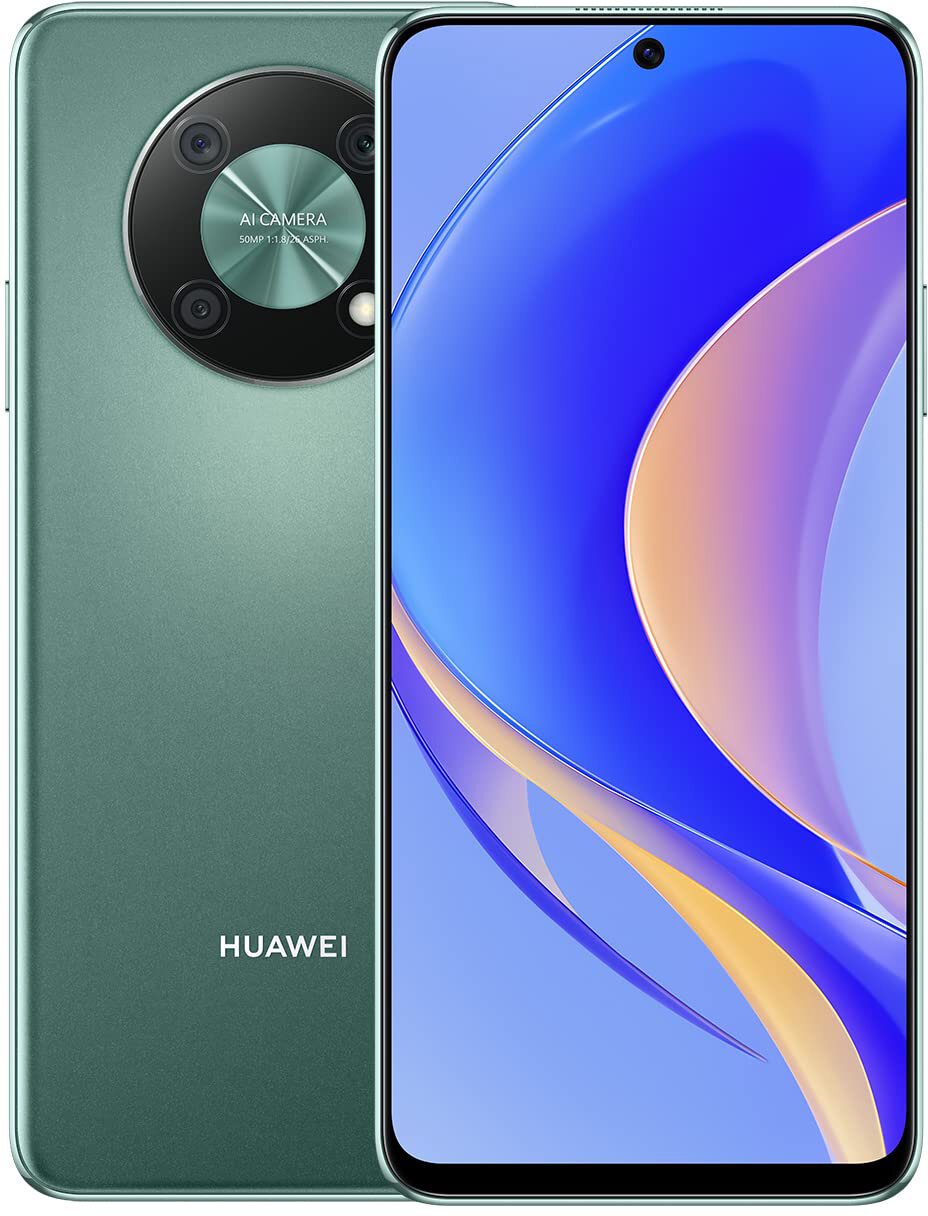 Смартфон HUAWEI Nova Y90 4/128 ГБ RU, изумрудно-зеленый