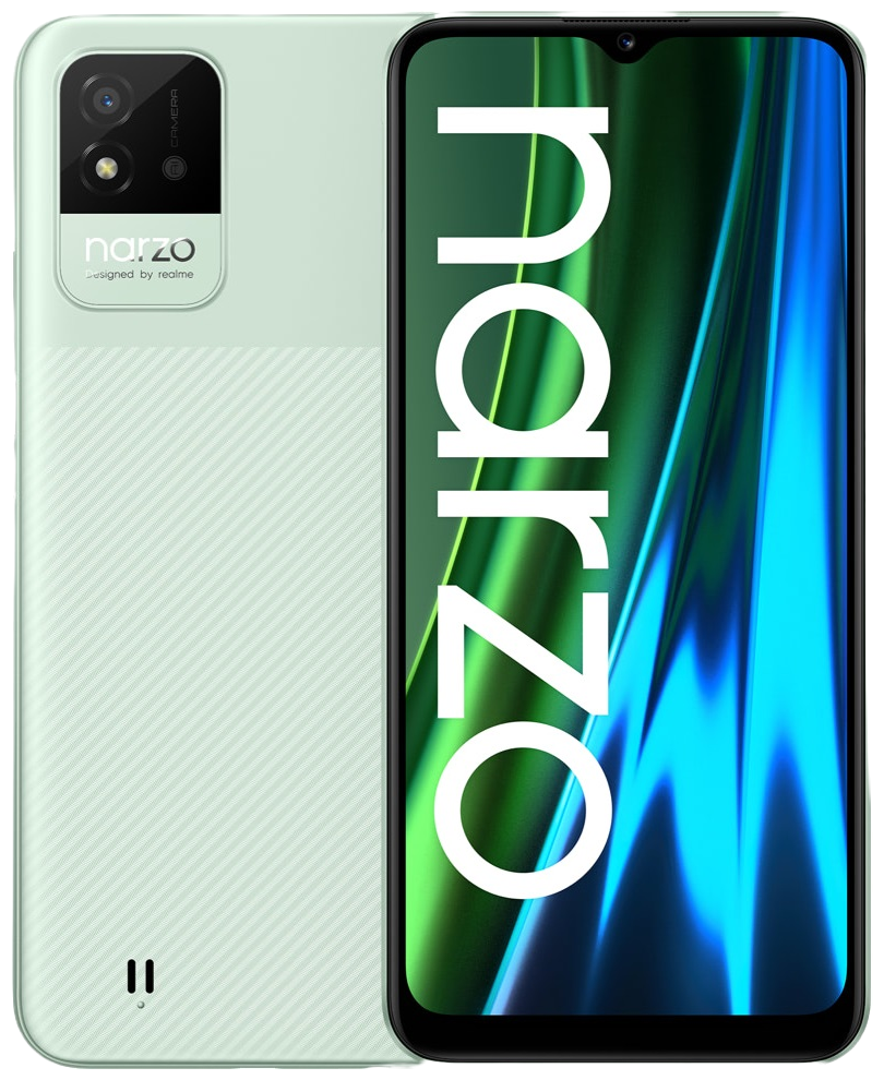 Смартфон realme NARZO 50i 2/32 ГБ, мятный зеленый