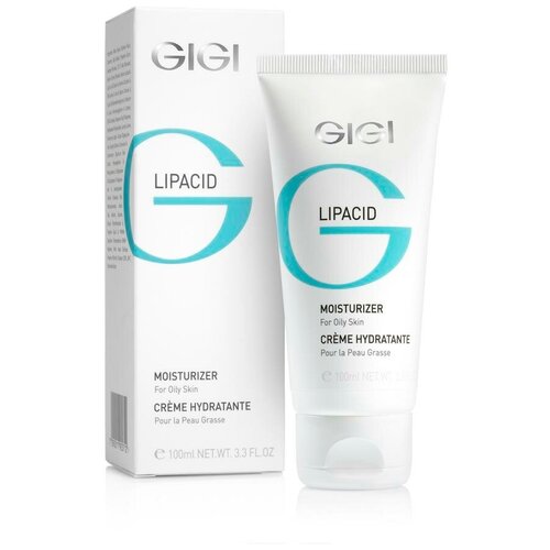 GIGI Крем увлажняющий LIPACID Moisturizer, 100 мл легкий крем для жирной кожи лица gigi lipacid moisturizer 100 мл