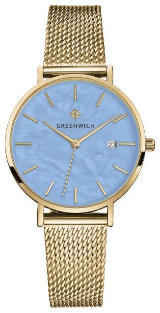 Наручные часы GREENWICH Greenwich, золотой