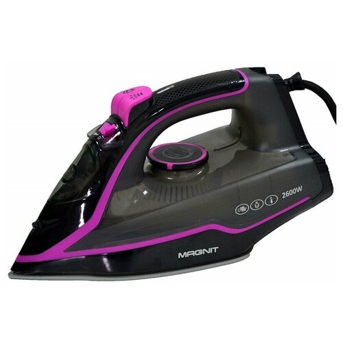 Утюг MAGNIT RMI-1739 2600 Вт керамическое покрытие черный 167600₽