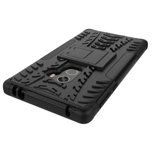 фото Чехол-бампер mypads для xiaomi mi mix 6.4 противоударный усиленный ударопрочный черный