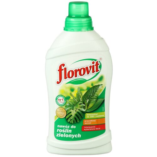 Удобрение Флоровит (Florovit) для лиственных растений жидкое, 1 л