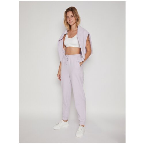 фото Брюки-джоггеры в спортивном стиле, цвет светло-зеленый, размер l zolla