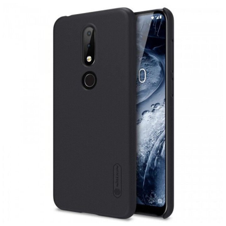 Nillkin Super Frosted Shield Матовый пластиковый чехол для Nokia 6.1 Plus (Nokia X6)