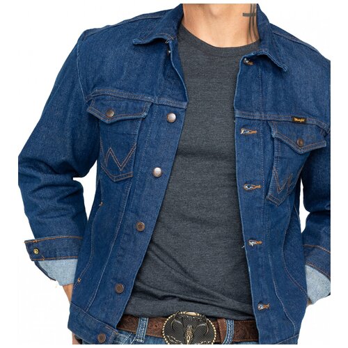 фото Куртка джинсовая wrangler cowboy cut prewashed denim (tall) (l)