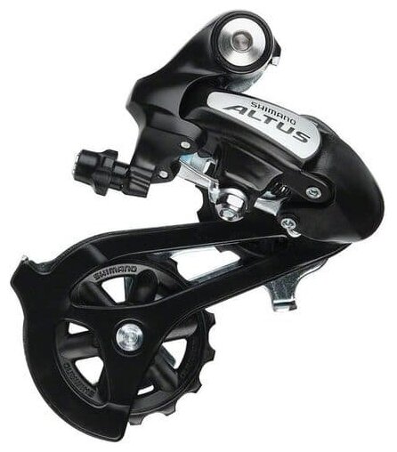 Переключатель задний Shimano Altus M-310, 7-8 скоростей, на адаптер (петух), Средняя 43T 31012217