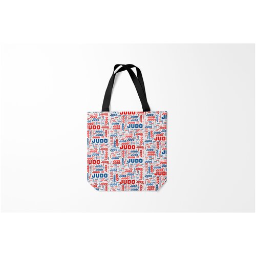 фото Сумка-шоппер / 40х40 см / боевые искусства / дзюдо judo burnettie