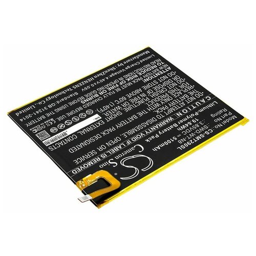 аккумулятор swd wt n8 для планшета samsung galaxy tab a 8 0 2019 sm t295 3 82v 4980mah Аккумулятор Cameron Sino CS-SMT290SL (Samsung Galaxy Tab A 8.0 2019, SM-T290, SM-T295, SM-T295N, SM-T295C)