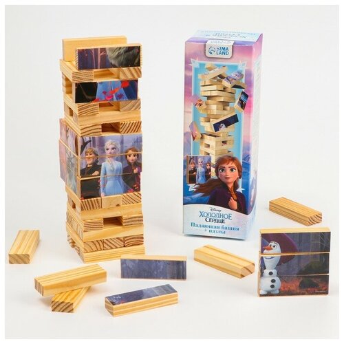 Падающая башня + пазлы, Холодное сердце