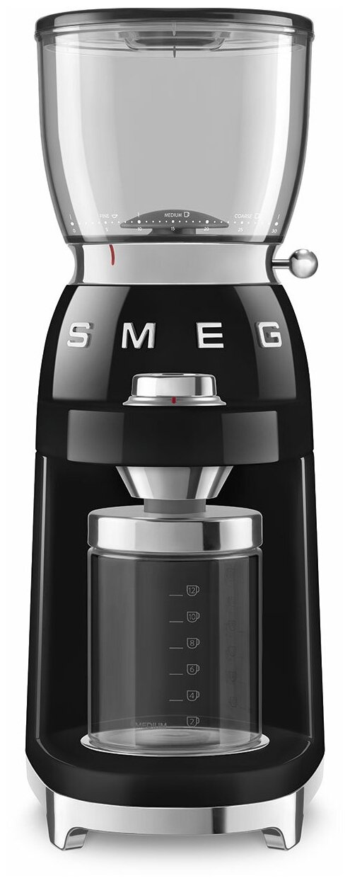 Кофемолка Smeg CGF01BLEU (Черный) - фотография № 1