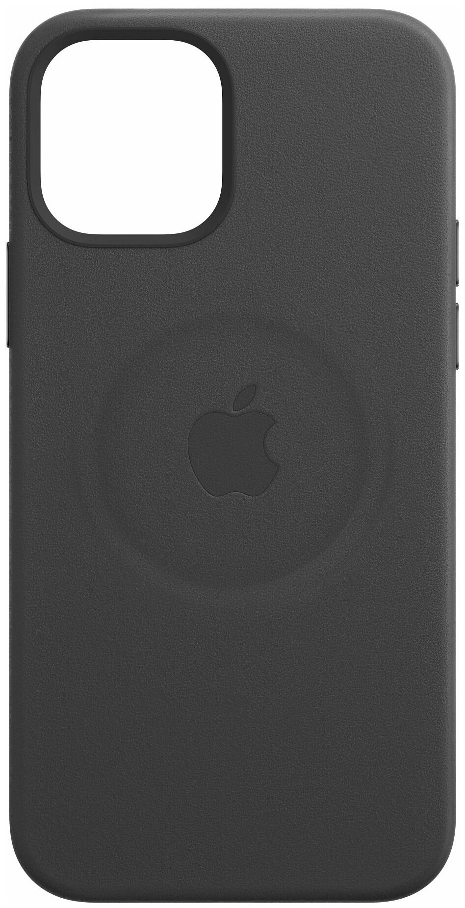 Чехол-крышка Apple MHKM3ZE/A для iPhone 12 Pro Max, кожа, черный - фото №2