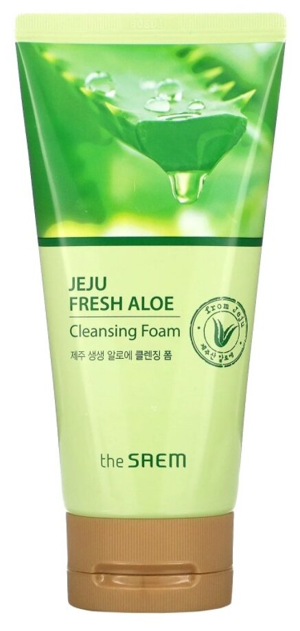 The Saem пенка для умывания Jeju Fresh Aloe, 150 мл
