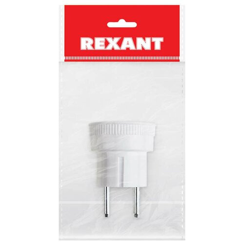 Переходник сетевой стакан с бортами 220В 6А Rexant 11-1021