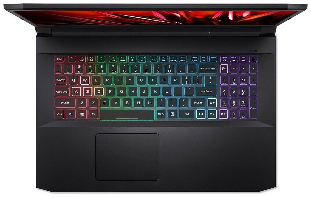 Ноутбук Acer Nitro 5 AN517-54-71B4 NHQFCER003 Core i7 2300 MHz 11800H16Gb512 Gb SSD1731920x1080nVidia GeForce RTX 3070 GDDR6Win 10 Home