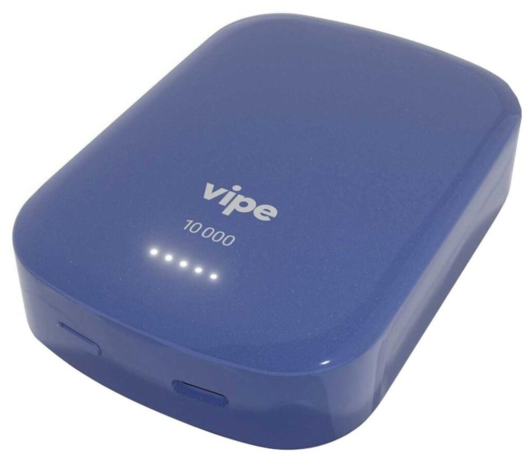 Внешний аккумулятор Vipe (10000 mAh) (синий)