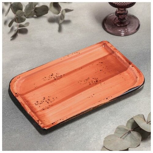 Блюдо фарфоровое прямоугольное 