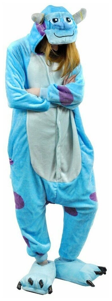 Костюм-пижама Кигуруми (Kigurumi) для взрослых Салливан 