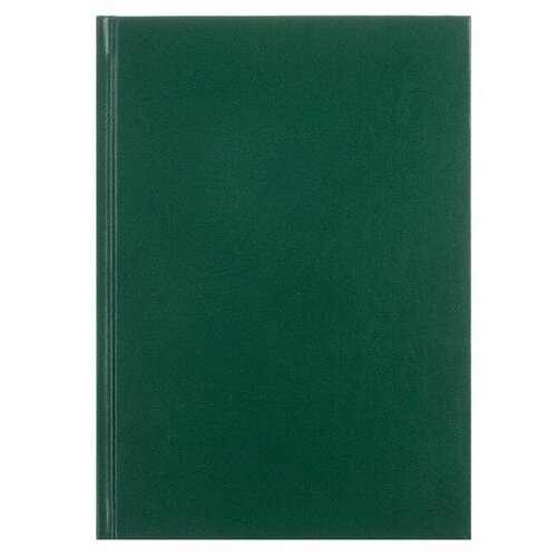 BrunoVisconti Ежедневник недатированный А5+, 136 листов Ideal new, бумвинил, блок 70 г/м2, зелёный