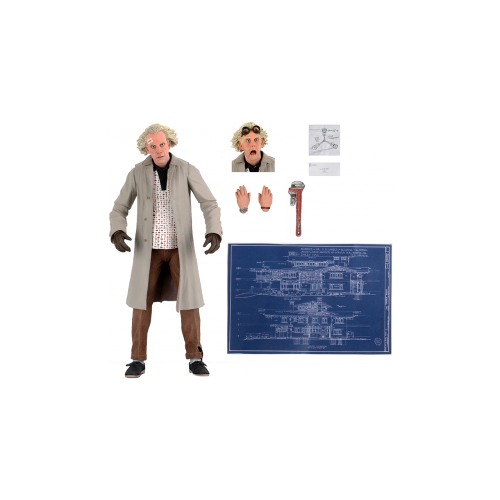 Фигурка Back To The Future: Doc Brown Ultimate Scale Action Figure (18 см)
